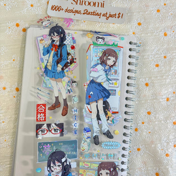 Kawaii Anime School Life PET Tape
