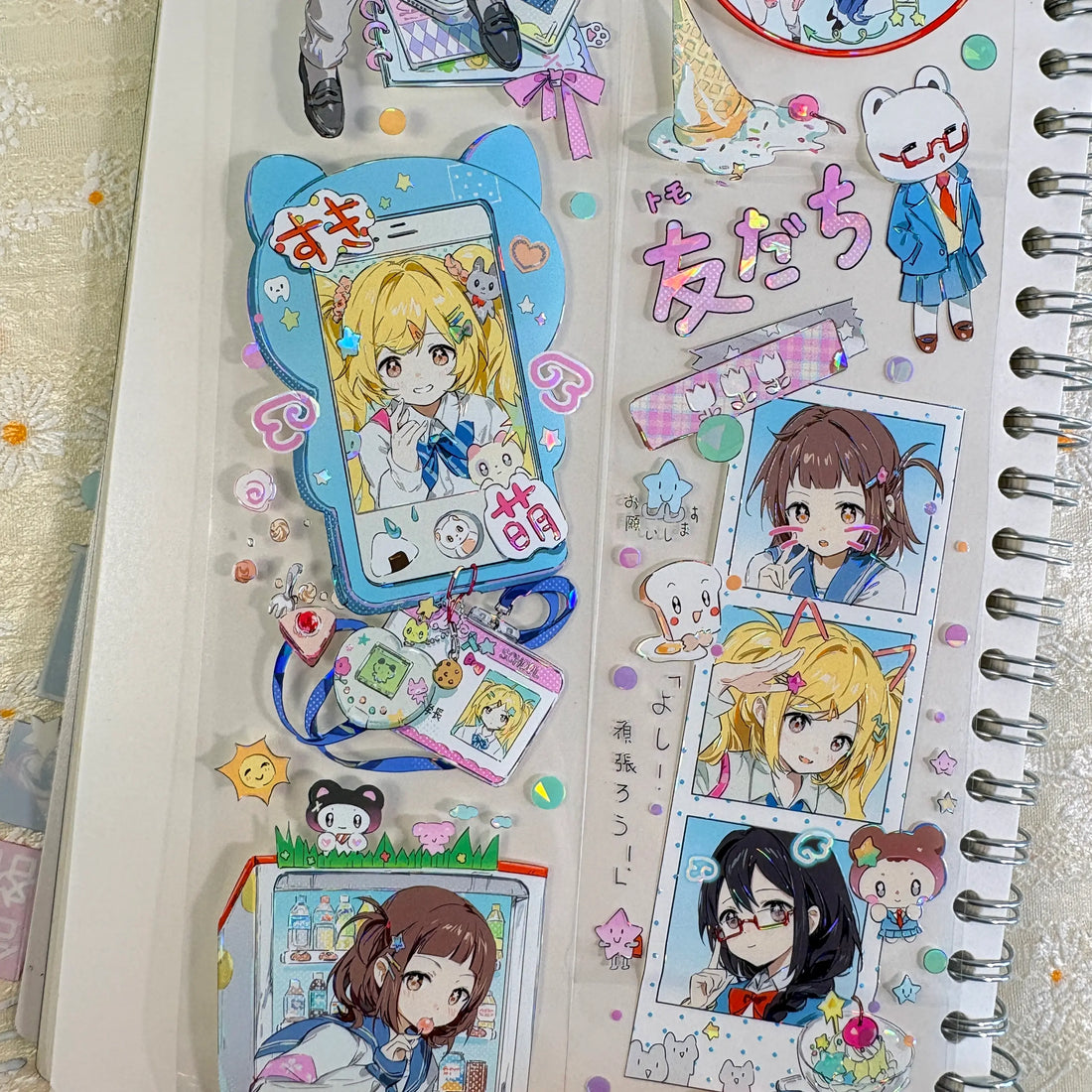 Kawaii Anime School Life PET Tape