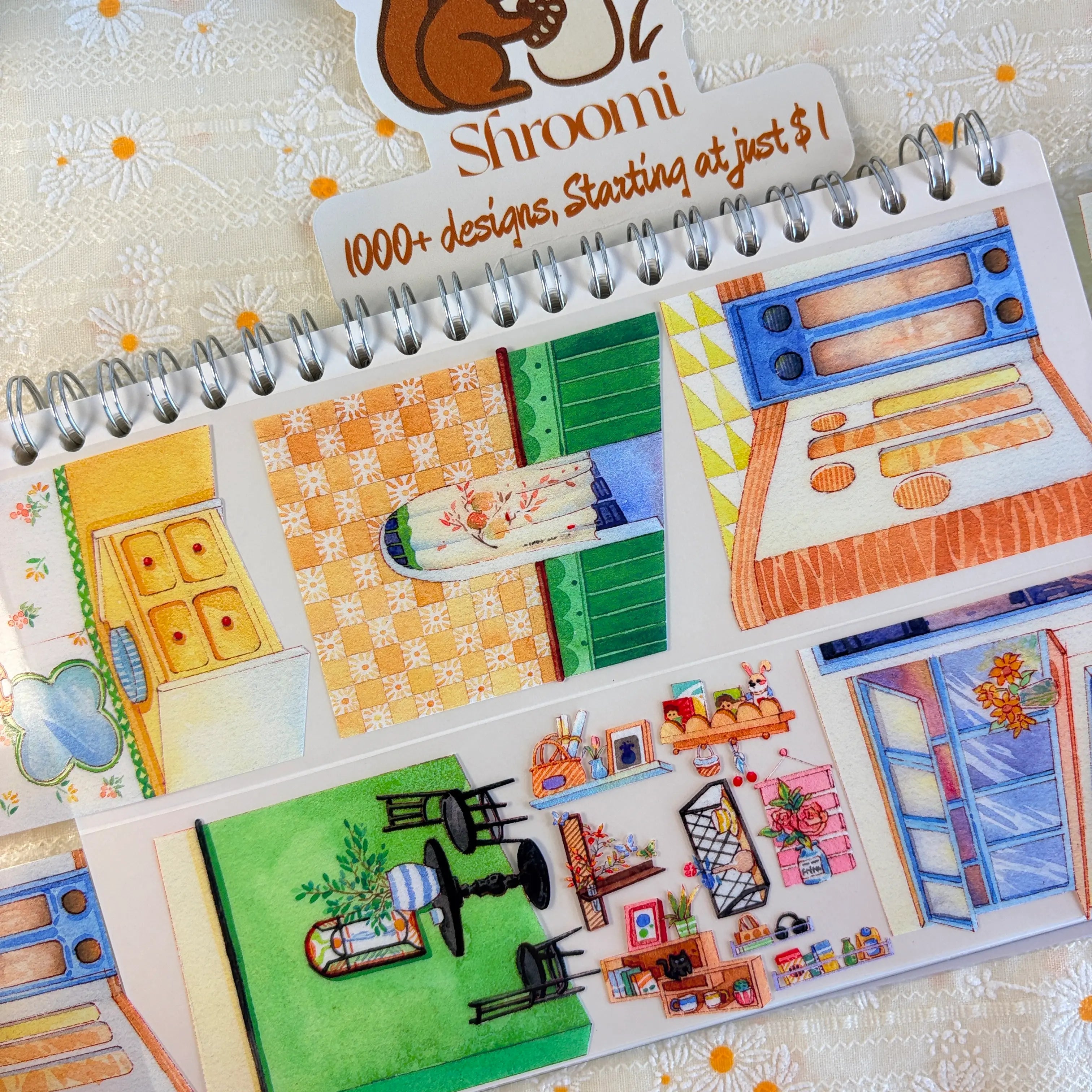 Kawaii Room Interior PET Tape