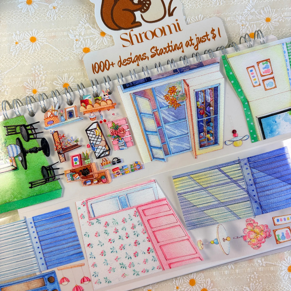 Kawaii Room Interior PET Tape