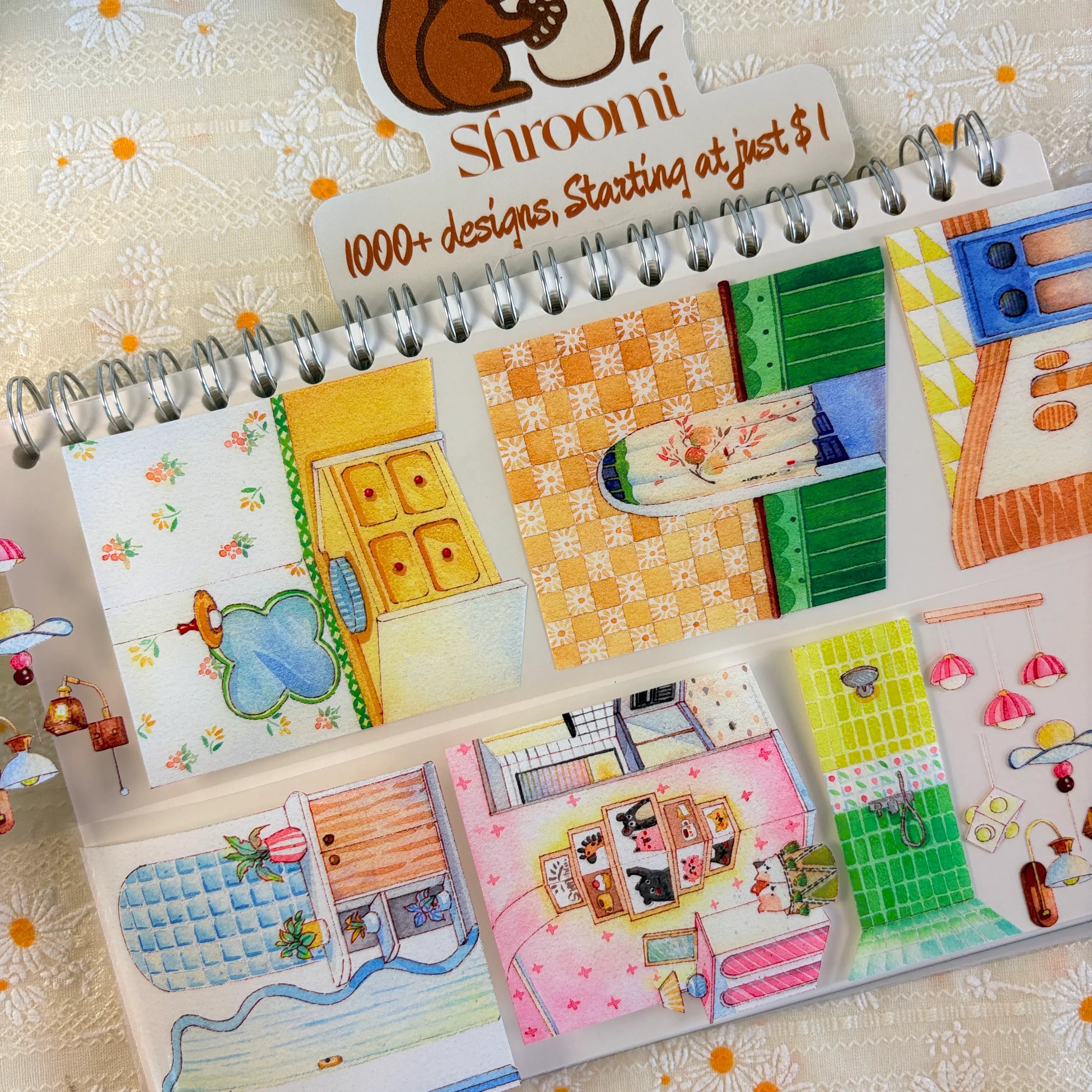 Kawaii Room Interior PET Tape
