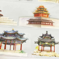 Imperial Architecture PET Tape Imperial Architecture PET Tape | Chinese Palace & Temple Scenery
