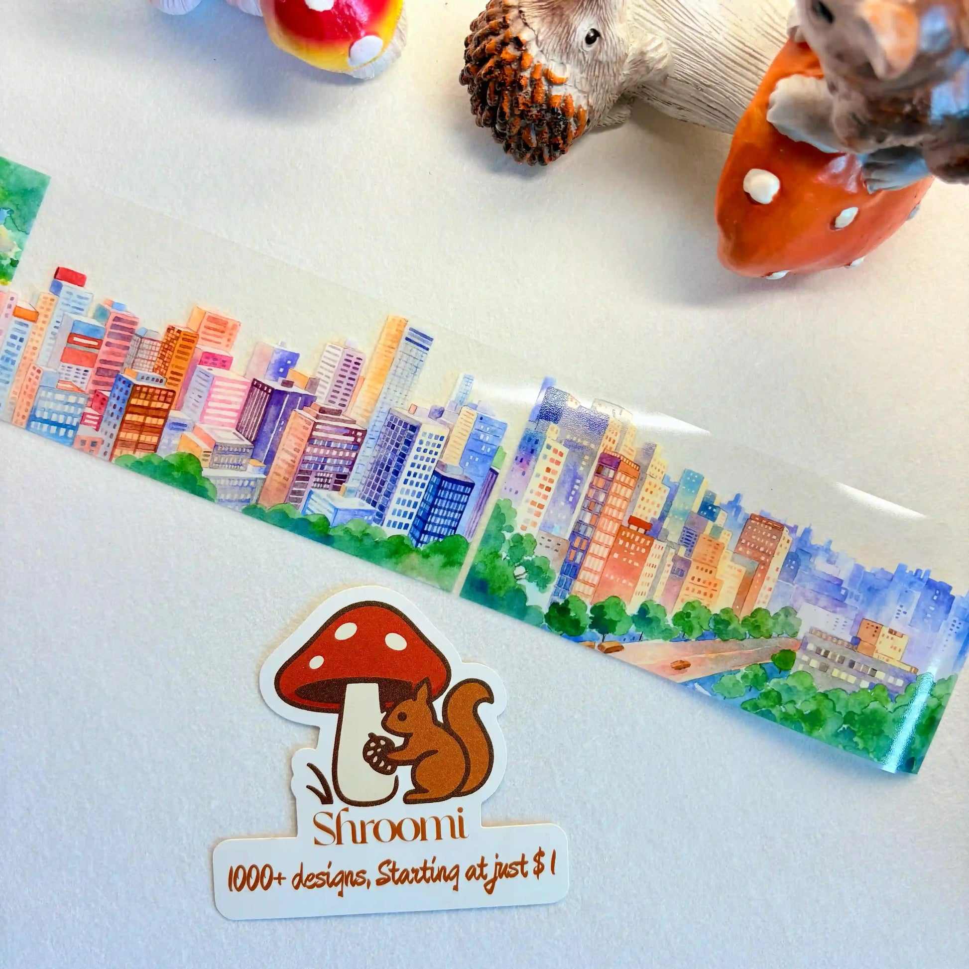 Island City PET Tape Island City PET Tape | Urban & Coastal Cityscape Scenery