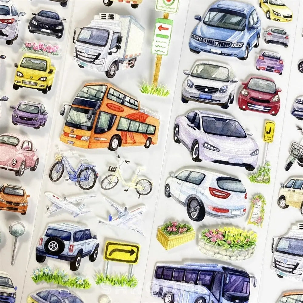 Journey of Cars PET Tape JINGWUZHI