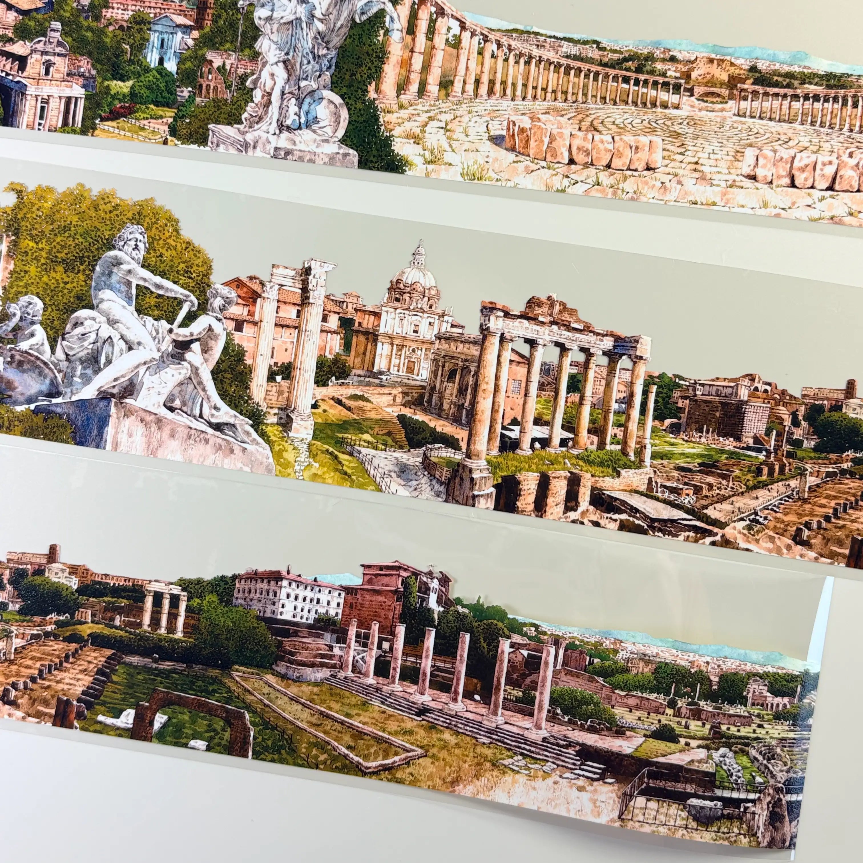 Journey to Rome PET Tape Journey to Rome PET Tape – Ancient Ruins & Italian Architecture