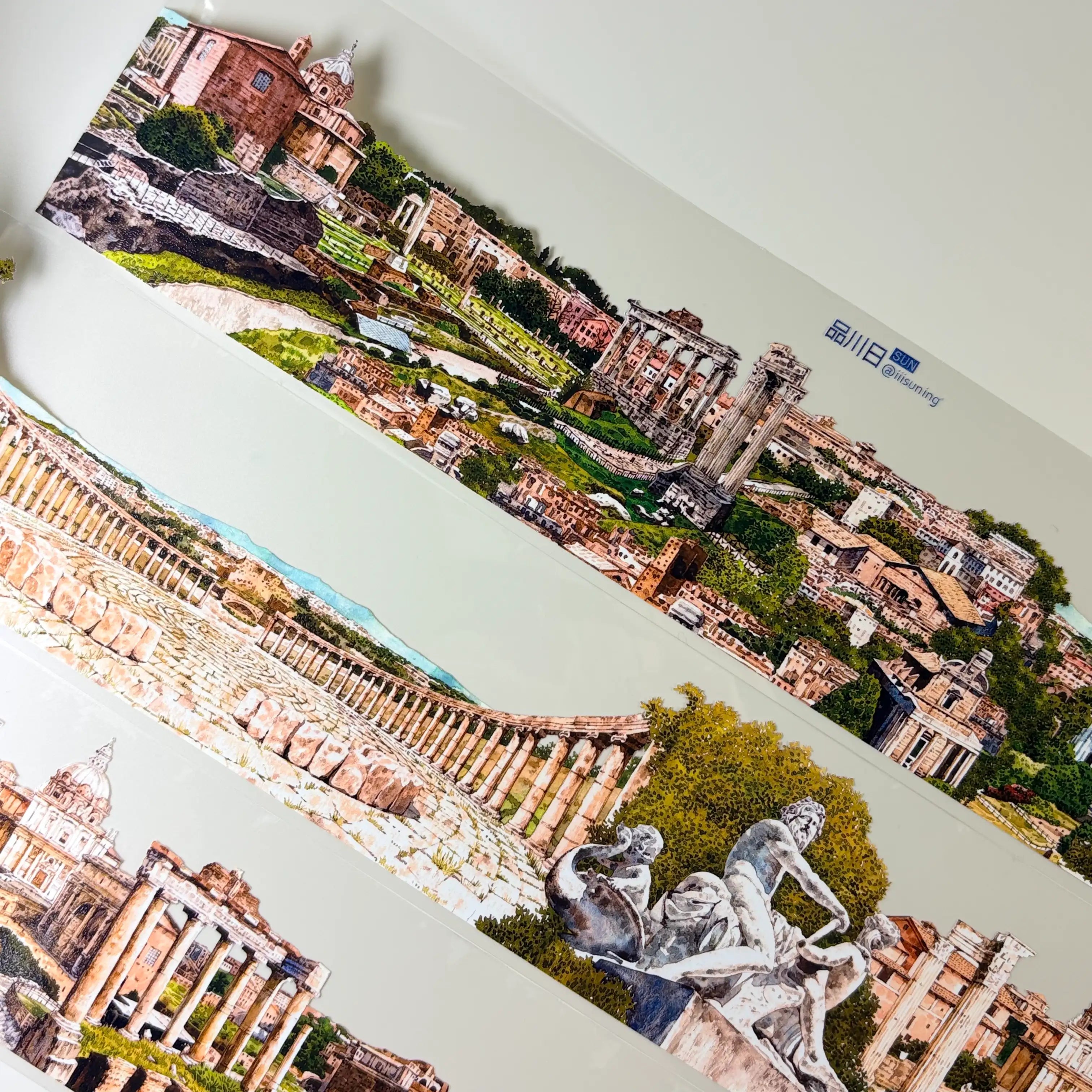 Journey to Rome PET Tape Journey to Rome PET Tape – Ancient Ruins & Italian Architecture