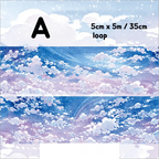 Landscape of Dreamy Scenery Washi Tape - 6 Styles - Shroomi