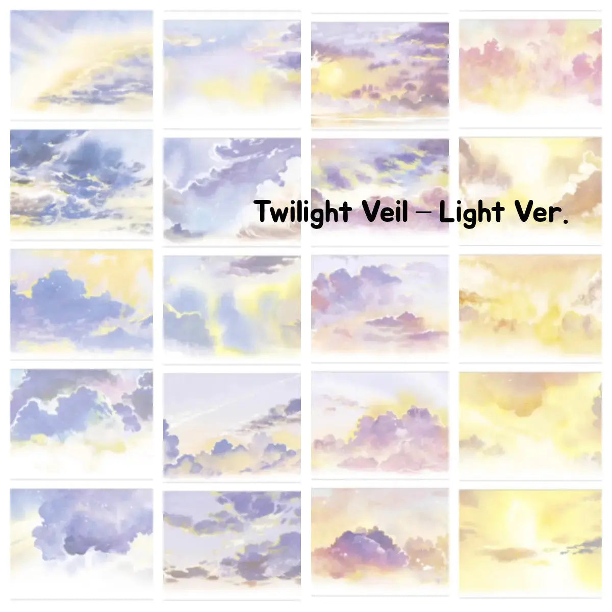 Light Over Sky ｜Premium Sky Tape Light Over Sky Zhiyu Studio landscaping tape Premium