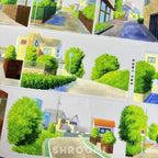 Little Town Streets PET Tape JINGWUZHI