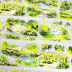 Lush Meadow Stream PET Tape - Shroomi