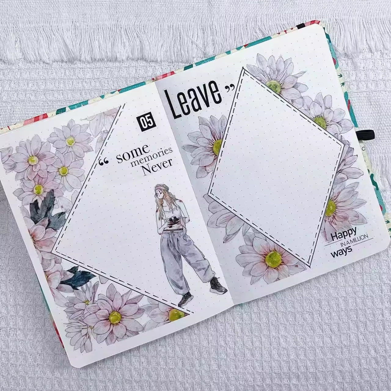 Die-cut Cool Girl Character PET Tape Cool Girl Urban Chic Anime Fashion Washi/PET Deco Tape | Shroomi