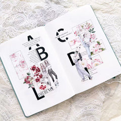 Die-cut Ballet Character PET Tape Ballet Grace Dancers Watercolor PET Tape for Journaling | Shroomi