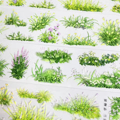 Meadow Grass PET Tape Meadow Grass PET Tape | Wildflower & Greenery Scenery Sticker