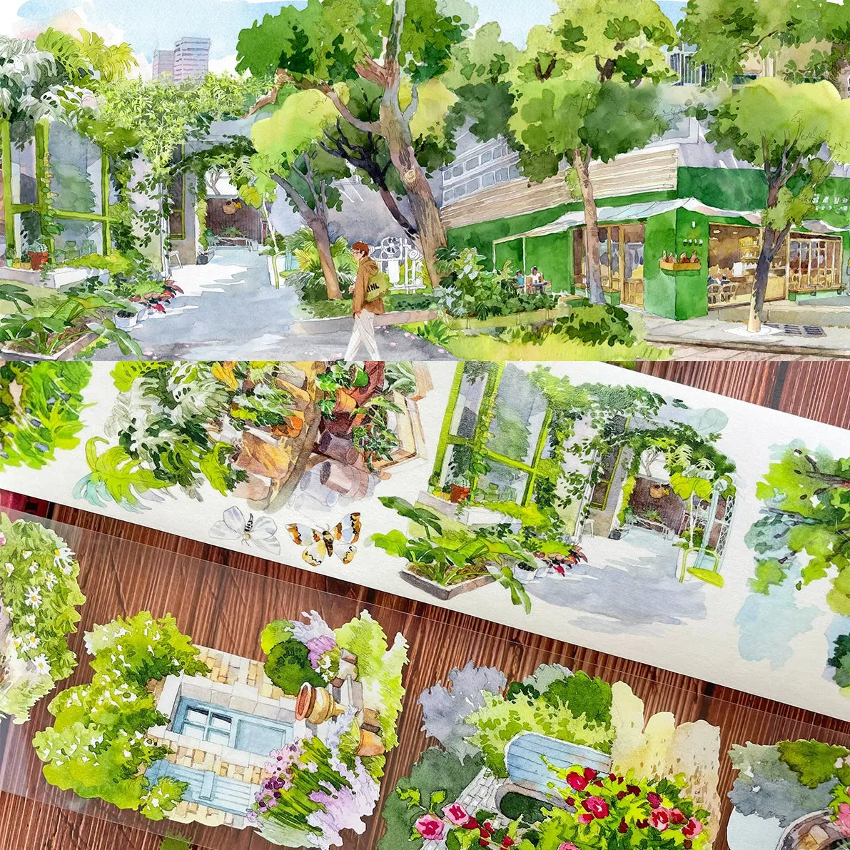 Nature Scenes PET Tape · Multiple Designs Available NEW