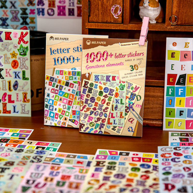 Alphabet Sticker Book