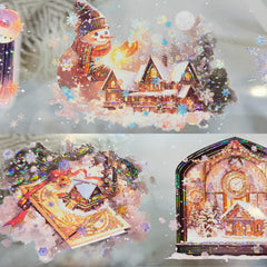 Christmas Wonderland & Christmas Legend Washi Tape - Festive Holiday Decorative Tape for Journaling