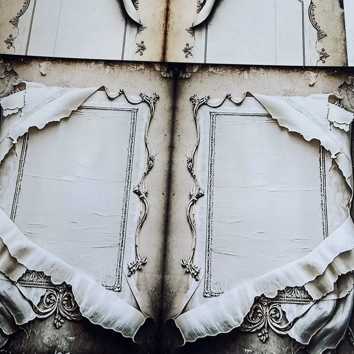 Vintage Junk Journal Paper Pack - 12 Sheets Retro Background Paper for Scrapbooking & Art Journaling