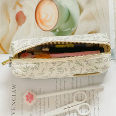 Pencil Pouch – Cotton Canvas Stationery Bag Handmade Pencil Pouch – Large Capacity Journaling Pen Case | Cotton Canvas Stationery Bag