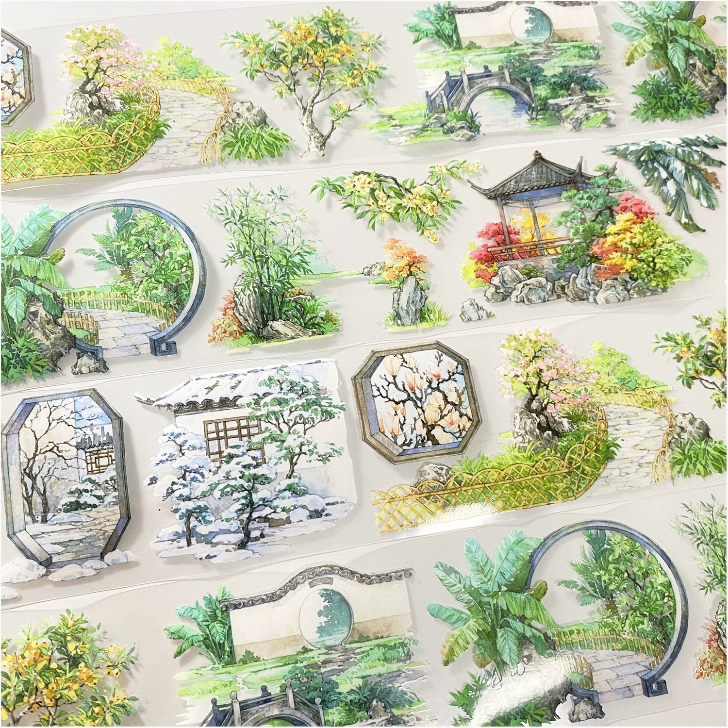 Four Seasons Garden PET Tape