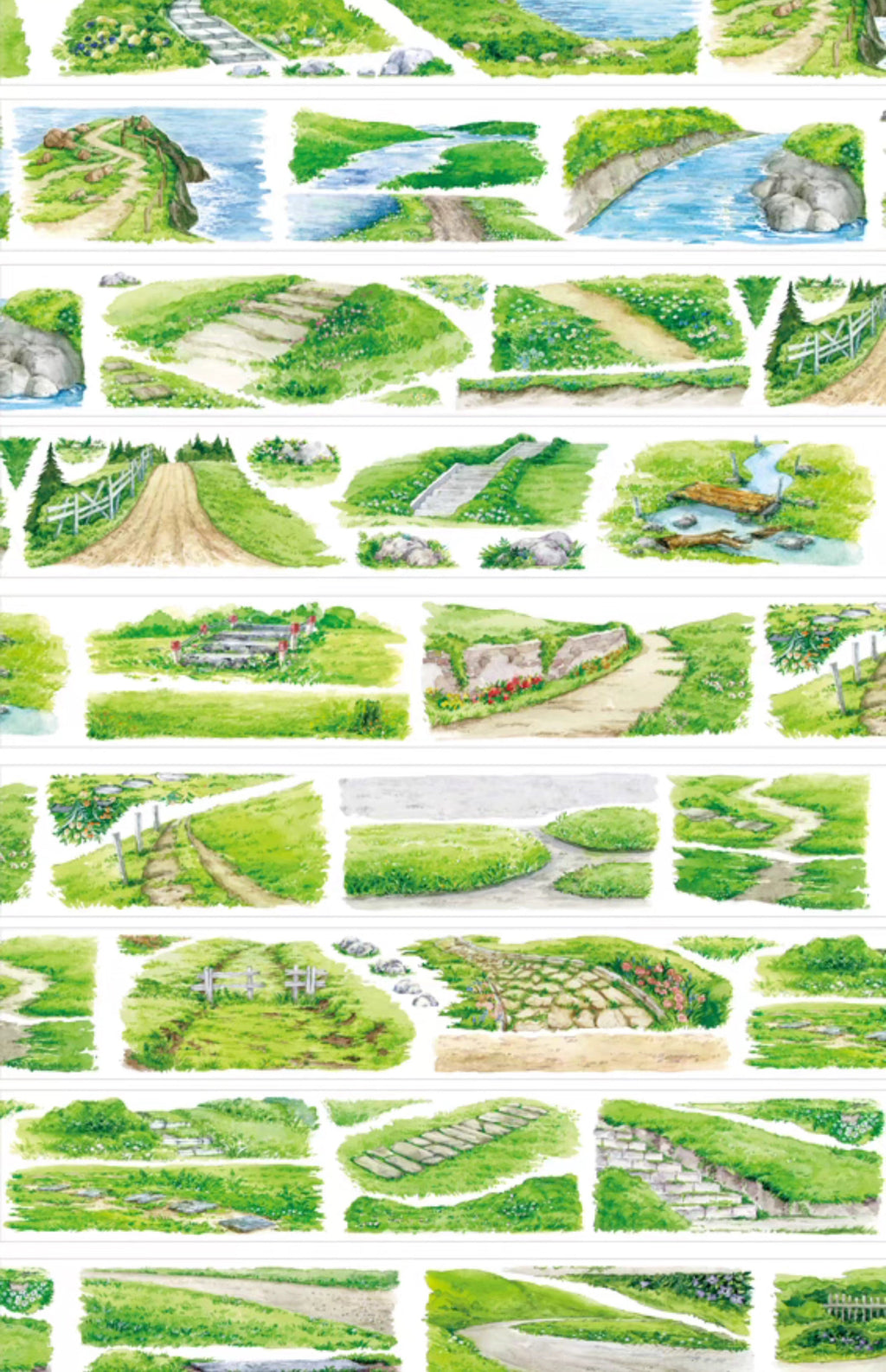 Pathway Rest PET Scenic Tape ZHIYU