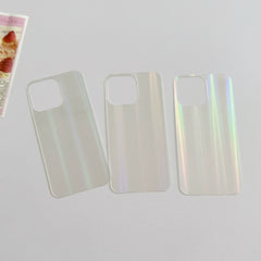 [Huawei] Aurora Transparent Phone Card Holder - DIY Decorative Back Card for Huawei