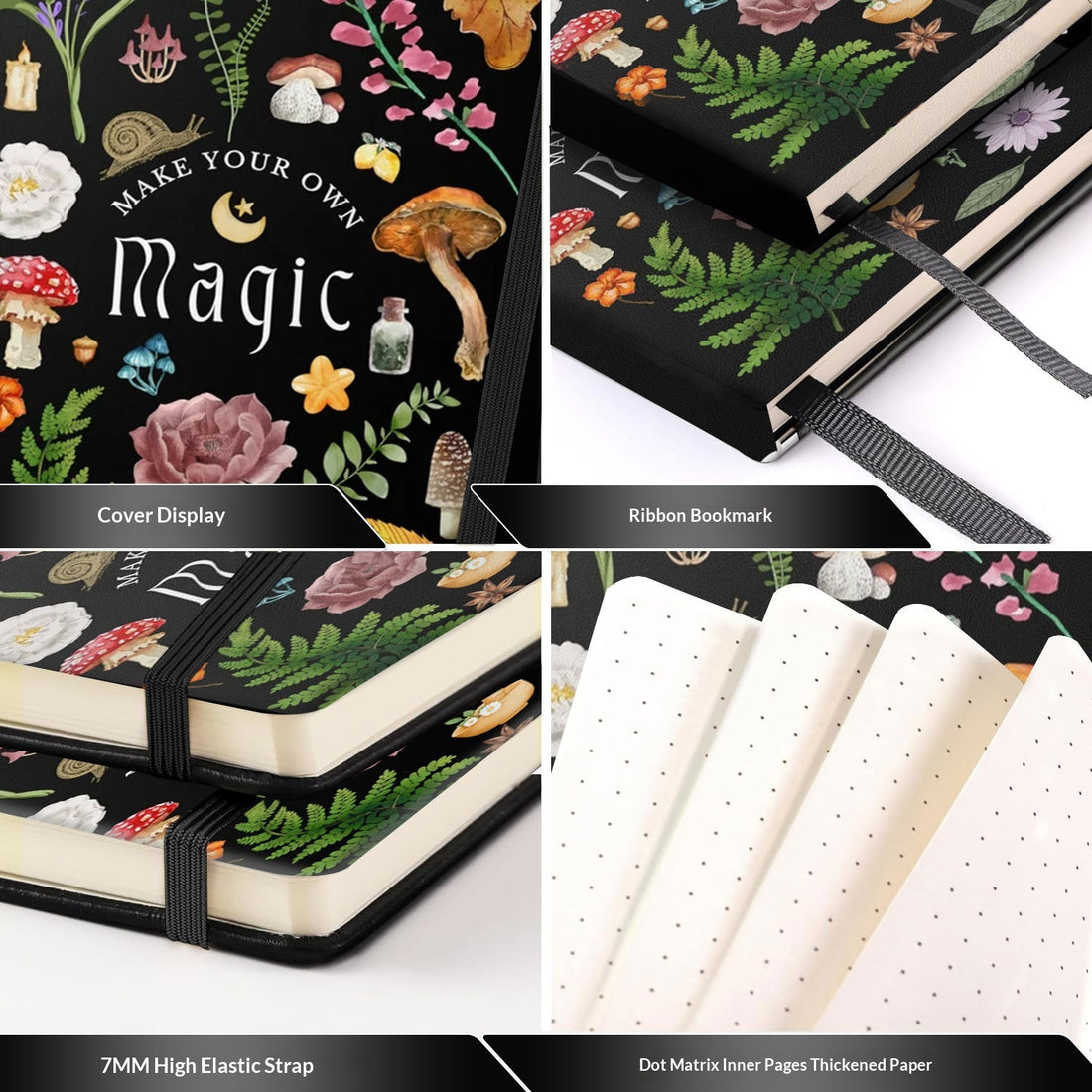 Magic Garden A5 Notizbuch