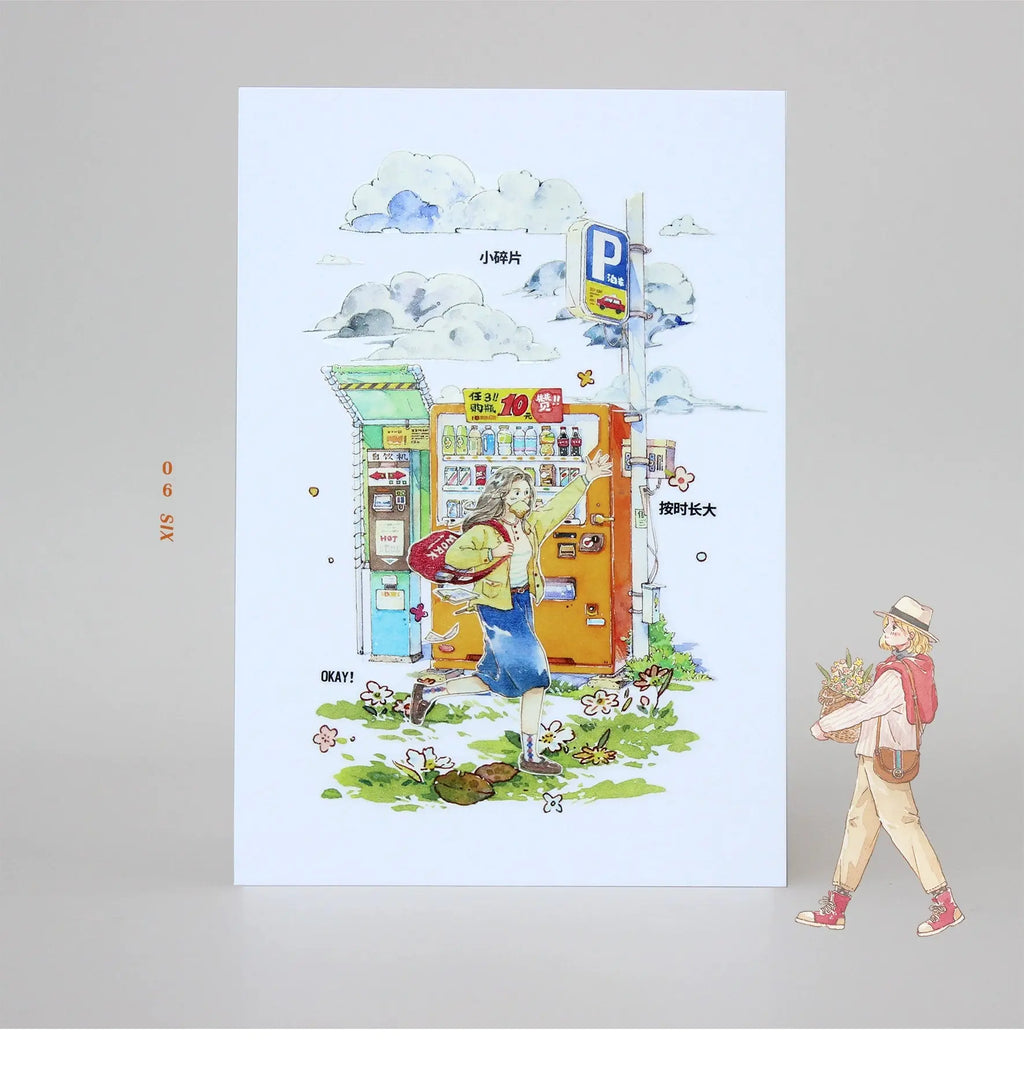 Morning Characters PET Tape MOODTAPE