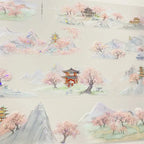 Peach Blossom Scenery PET Tape Shroomi