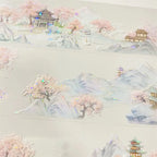 Peach Blossom Scenery PET Tape Shroomi