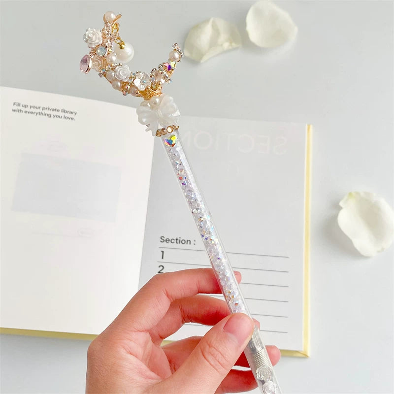 Moonlit Pearl Pendant Decorative Craft Knife