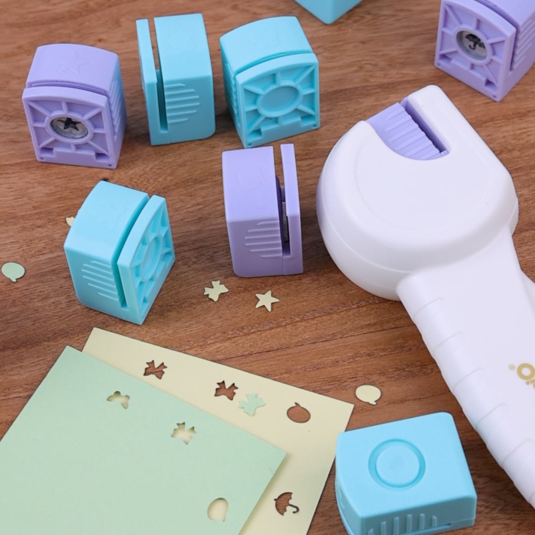 10-in-1 Crafting Embosser & Punch Set