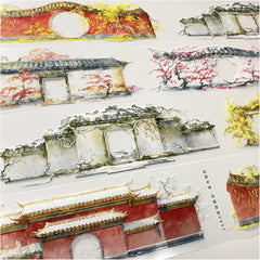 Autumn & Winter Garden Walls PET Tape