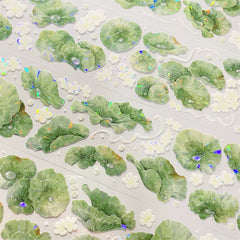 Dewdrop Lotus Leaf PET Tape