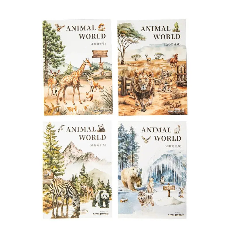Animal World PET Stickers - 4 Styles Shroomi