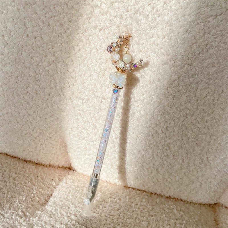 Moonlit Pearl Pendant Decorative Craft Knife