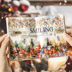 Christmas Theme PET Tape - Decorative Washi Tape for Journaling & Scrapbooking