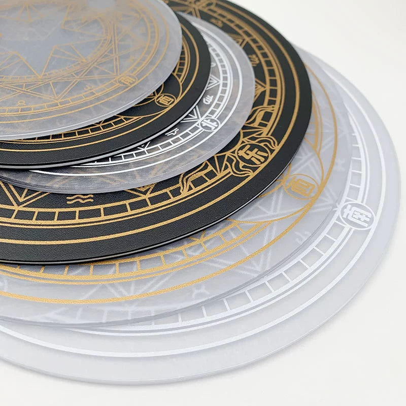 Mystic Circle Crafting Pad Mini Mystic Circle Crafting Pad Mini | Round Magic Cutting Mat for Journaling & Washi Tape