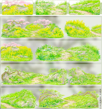 Green Hills Path PET Tape