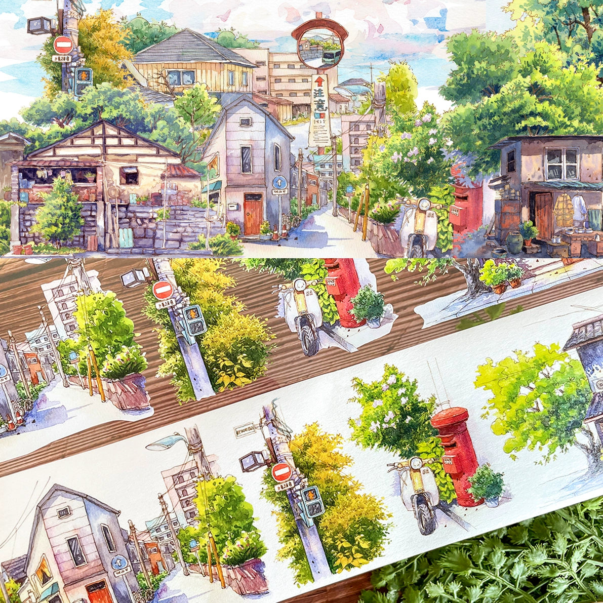 Nature Scenes PET Tape · Multiple Designs Available