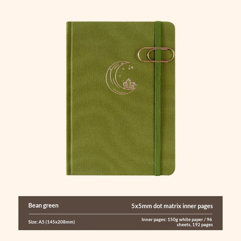 Spring Letters Series A5 Dot Grid Journal Notebook