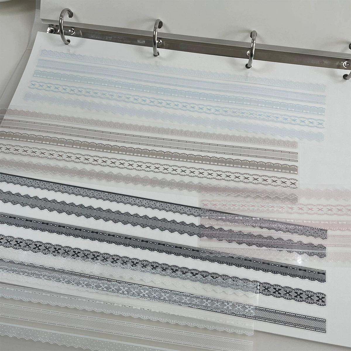 Lace Border Sticker Roll