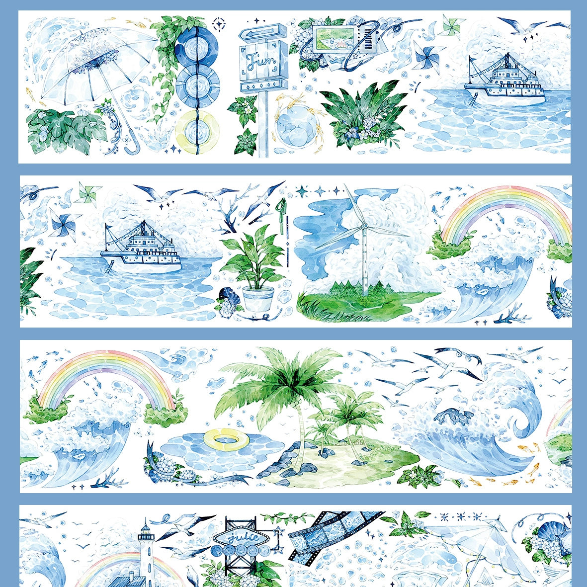 Summer Edition PET Tape
