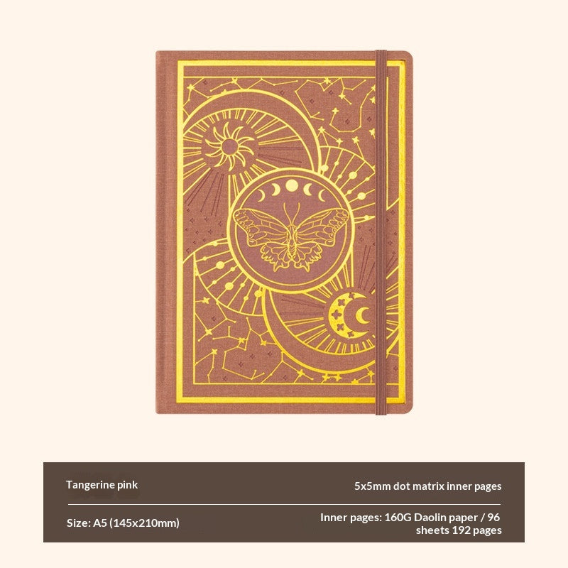 Spring Letters Series A5 Dot Grid Journal Notebook