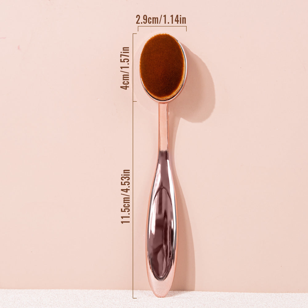 Rose gold ink blending brushes with soft brush heads