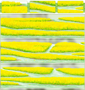 Yellow Flowers by the River PET Tape