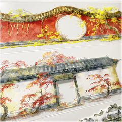 Autumn & Winter Garden Walls PET Tape