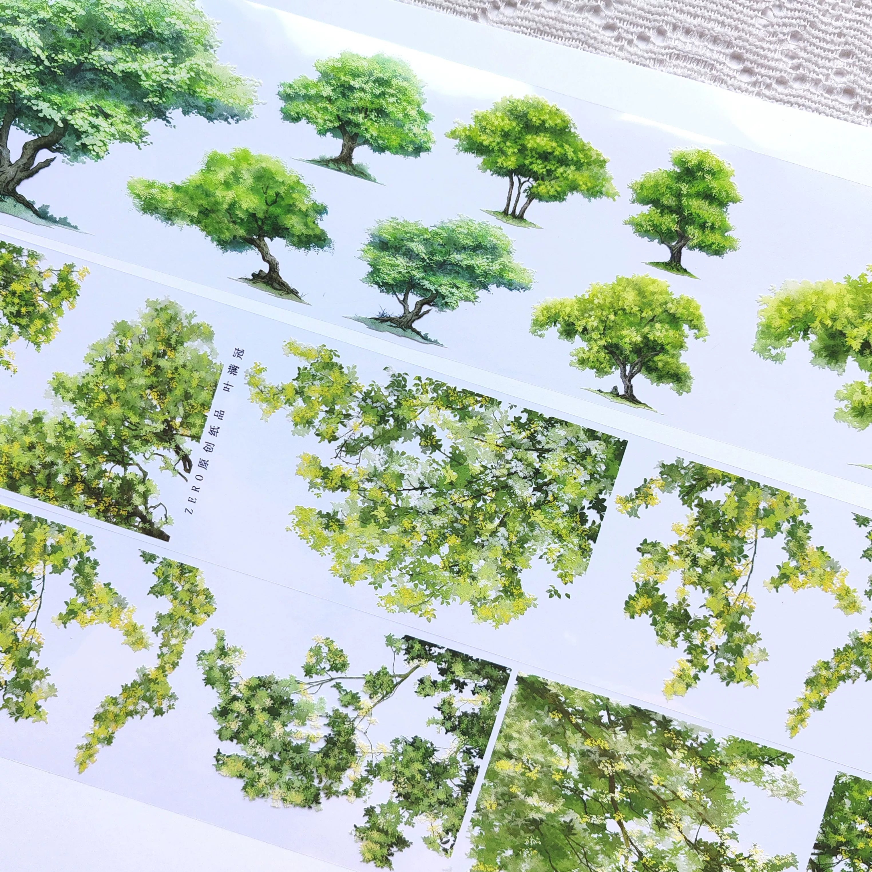 Trees with Leaves 1 PET Tape