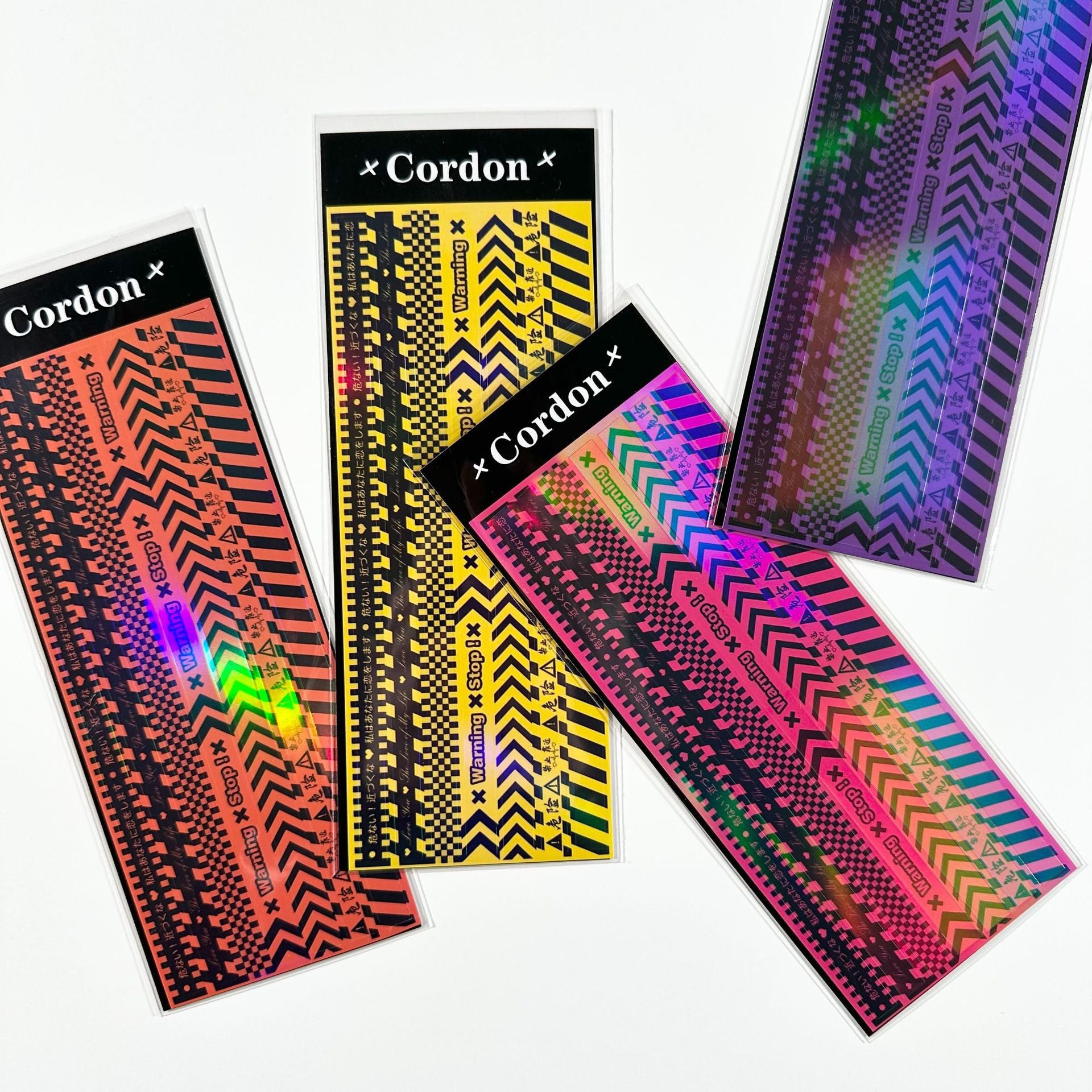Holographic Border Sticker Pack
