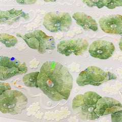 Dewdrop Lotus Leaf PET Tape