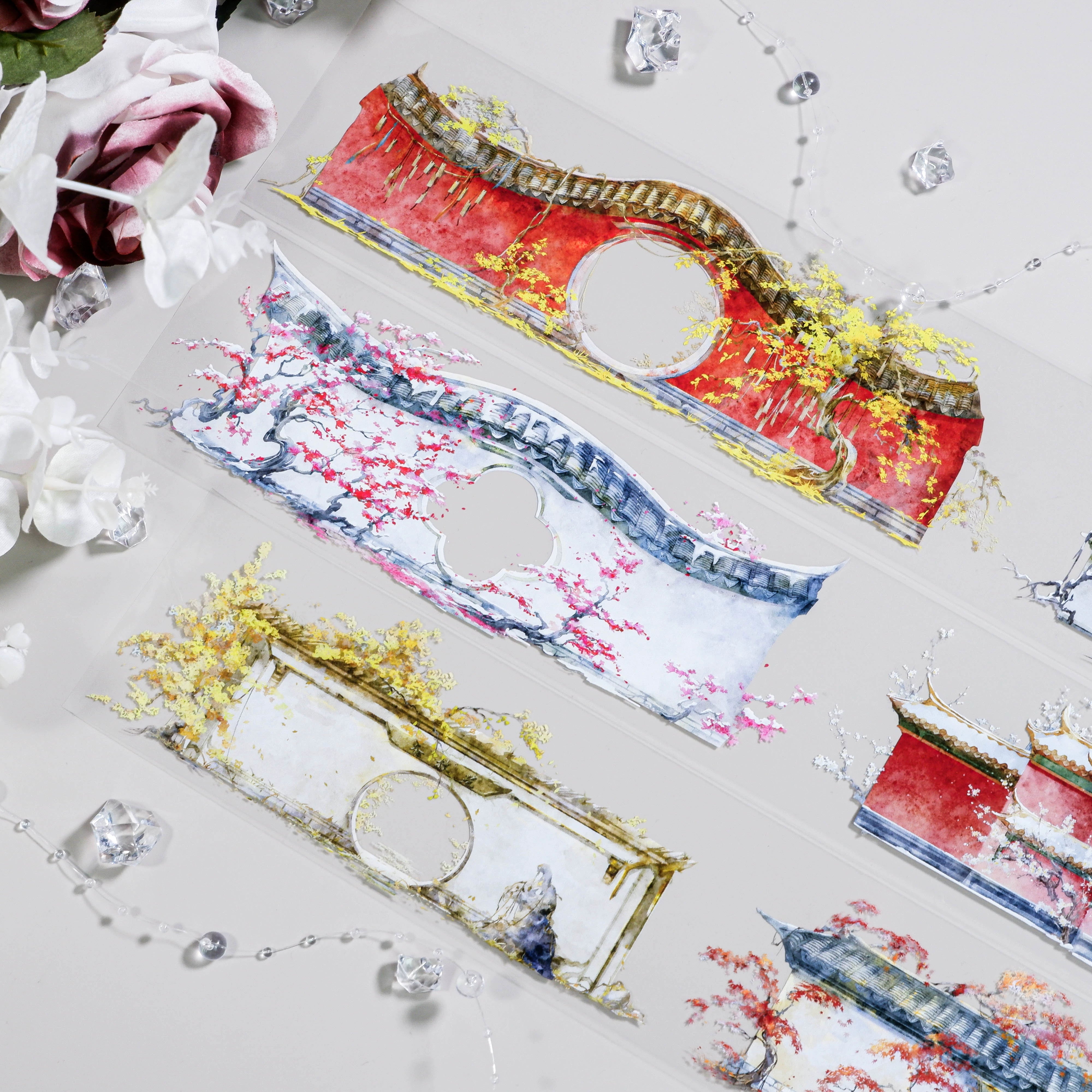 Autumn & Winter Garden Walls PET Tape